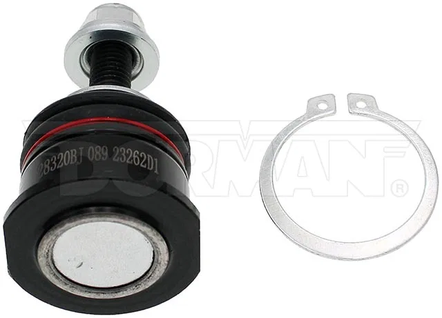BJ90426PR – DORMAN Ball Joint, OE Replacement Non-Adjustable Non-Greaseable 85.3 Millimeter Length Press In Mount Wit...